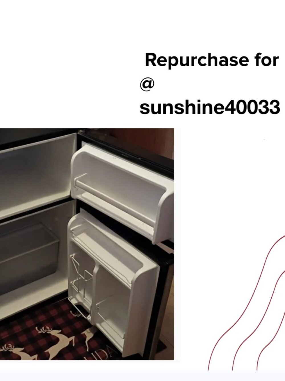 Repurchase for @sunshine40033_ Order# 69e769fbde2ed155f8c32093